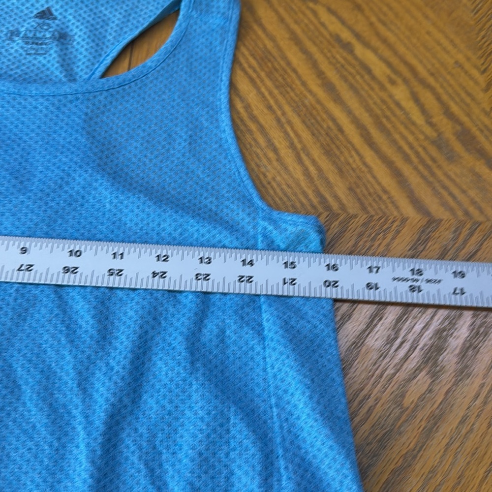Adidas Women's Blue Tank Top - Picture 5 of 8